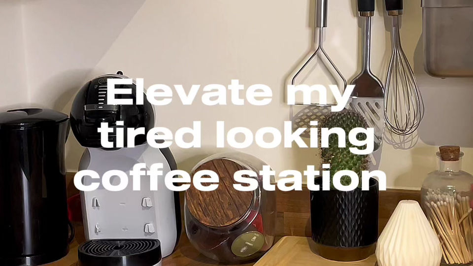 Elevate My Tired Coffee Station